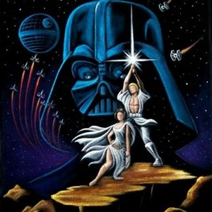 Star wars painting